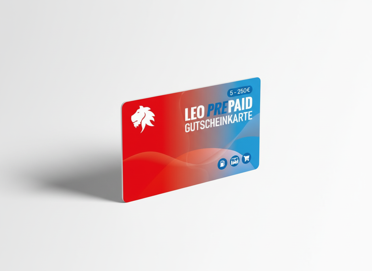 Firefly Gemini Flash Mockup schlagschatten leicht schrage Perspektive Karte aufrecht weisser Hintergrund 47448